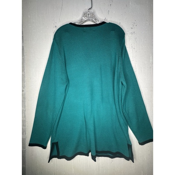 Bob Mackie Turquoise Wearable Art | Tagged Size: L - Picture 6 of 11